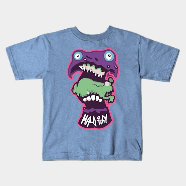 Colorful Monster Design, Truth seeker, Printed Truth Gift Idea! Kids T-Shirt by printedtruth